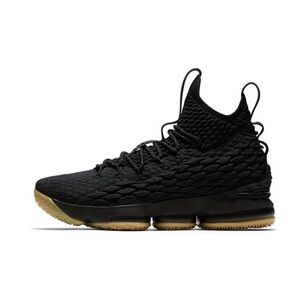 Nike LeBron 15 Metallic Gold Youth‎ Size 6.5